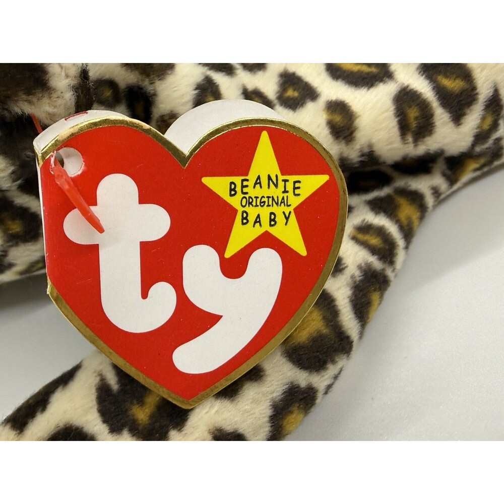 Ty Beanie Babies Freckles the Leopard Plush 1996 Retired Collectible Plush Toy - Picture 3 of 13